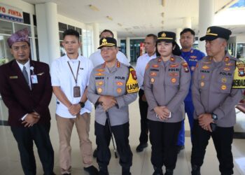 Kapolresta Tanjungpinang Lakukan Pengecekan Kesiapan Pengamanan Nataru