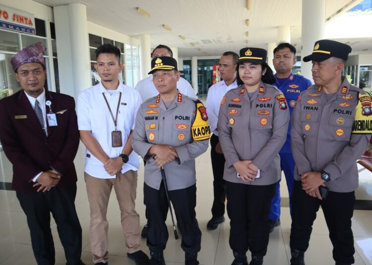 Kapolresta Tanjungpinang Lakukan Pengecekan Kesiapan Pengamanan Nataru