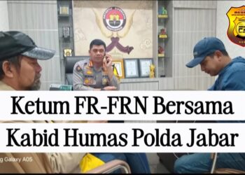 Ketua Umum FR FRN Agus Flores Bertemu Kabid Humas Polda Jabar, Bahas Hal Urgen