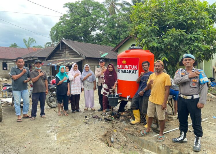 Kapolda Sumut Bangun Sumur Bor untuk Warga Sorkam, Wujud Kepedulian Polri Pulihkan Kehidupan Pascabanjir