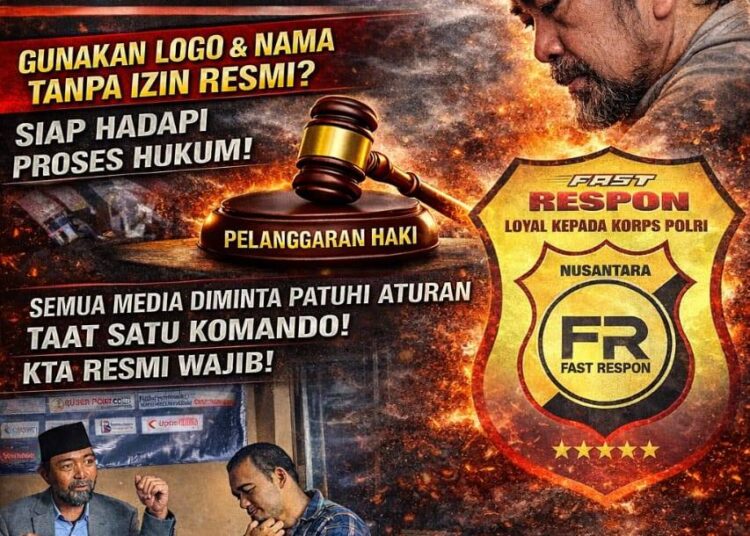 Agus Flores Tegaskan Penertiban Logo dan Nama PW FR/FRN, Peringatkan Potensi Pelanggaran HaKI