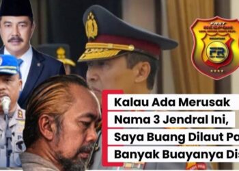 Nama Sejumlah Jenderal Diduga Dicatut untuk Aksi Ilegal, PW FRN Counter Polri Peringatkan Oknum Wartawan