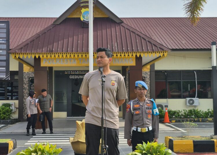 Sejumlah Personel Polresta Tanjungpinang Ikuti Program Pengendalian Berat Badan