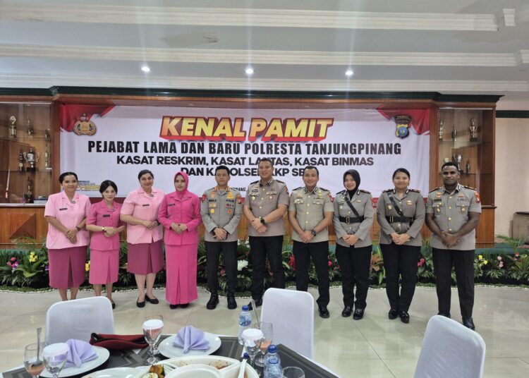 Kenal Pamit Pejabat Polresta Tanjungpinang Yang Lama & Baru