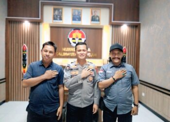Sinergi Awal Tahun, DPW PW FRN Kalteng Perkuat Silaturahmi dengan Bidhumas Polda Kalteng