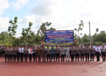 Polres Bintan Laksanakan apel gelar pasukan operasi keselamatan seligi 2026