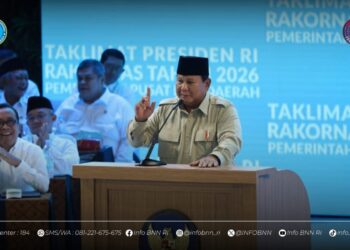 Presiden Prabowo Buka Rakornas 2026, Kepala BNN RI Dukung Penguatan Koordinasi Nasional 