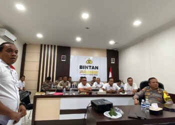 Polres Bintan Matangkan Pengamanan Imlek 2577 Kongzili Lewat Latihan Pra Operasi dan Tactical Floor Game Operasi Liong Seligi 2026