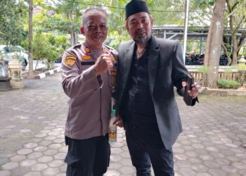 Kapolsek Srumbung Apresiasi Dedikasi Ketum PW-FRN Agus Flores dalam Mendukung Polri