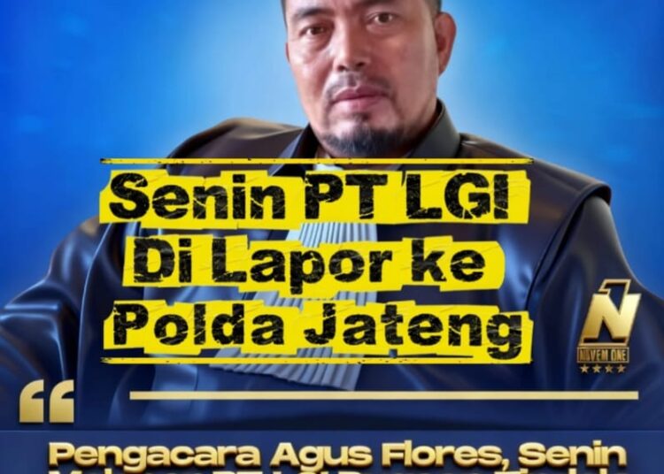 Babak Baru Pengacara Agus Flores, Lapor PT LGI ke Polda Jateng