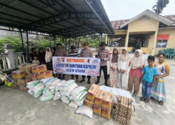 Penyaluran Bantuan Kapolri Berlanjut, Polsubsektor Lapang Salurkan Door to Door di Tengah Ramadhan
