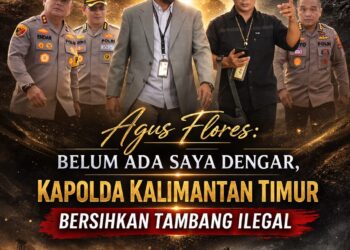 Agus Flores Desak Polisi Tindak Tegas Tambang Batu Bara Ilegal di Kaltim