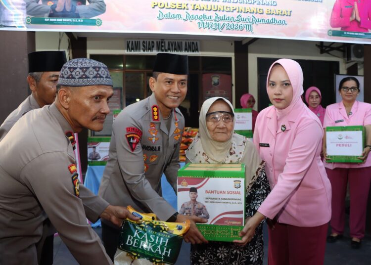 Safari Ramadhan, Kapolresta Tanjungpinang Kunjungan Kerja di Polsek Tanjungpinang Barat