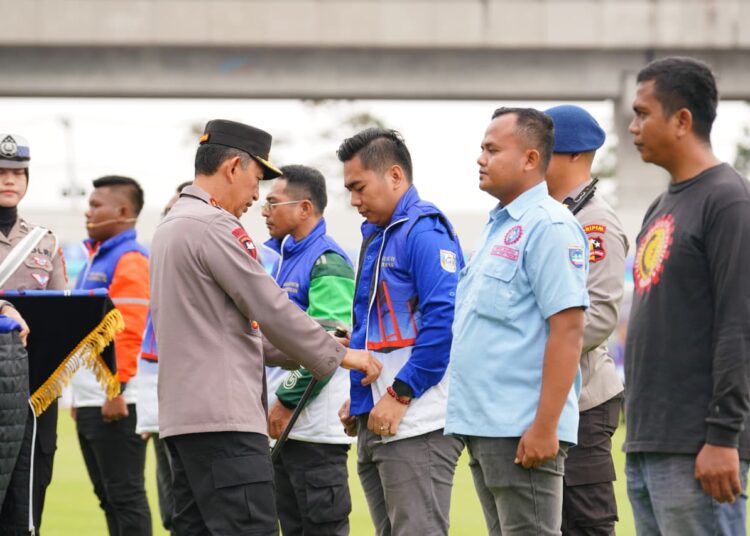 Pimpin Apel Ojol-Buruh di Sumsel, Kapolri Tekankan Jaga Persatuan hingga Stabilitas Nasional