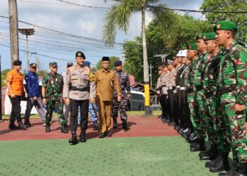 Kapolresta Tanjungpinang Pimpin Apel Gelar Pasukan Operasi Ketupat Seligi 2026