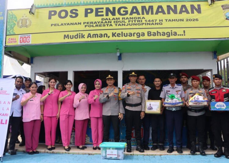 Pastikan Pengamanan Lebaran Optimal, Kapolresta Tanjungpinang Tinjau Pos PAM dan Pos YAN Ops Ketupat Seligi 2026