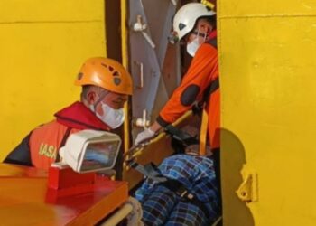 TIM SAR Gabungan Evakuasi Penumpang KMP Sembilang, Kondisinya Darurat