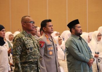 Kapolresta Tanjungpinang Hadiri Halal Bihalal Pemerintah Provinsi Kepri bersama BKMT