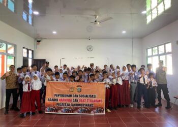 Sat Binmas Polresta Tanjungpinang Berikan Penyuluhan Kamtibmas dan Bahaya Narkoba kepada Siswa Sekolah Rakyat Nusantara