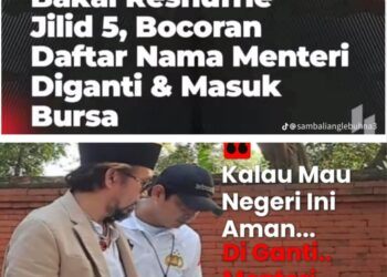 Desak Reshuffle Jilid V, Agus Flores Soroti Menteri Kehutanan dan ESDM Terkait Maraknya Tambang Ilegal