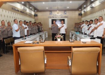 Polresta Tanjungpinang Ikuti Audit Kinerja Itwasda Polda Kepri Aspek Perencanaan dan Pengorganisasian