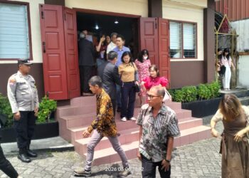 Berikan Rasa Aman, Polsek Tanjungpinang Barat Laksanakan Pengamanan Ibadah Minggu di Sejumlah Gereja