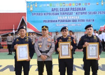 Kapolresta Tanjungpinang Berikan Penghargaan kepada Bea dan Cukai Tanjungpinang atas Kolaborasi Pengungkapan Kasus Narkotika 2,7 Kg