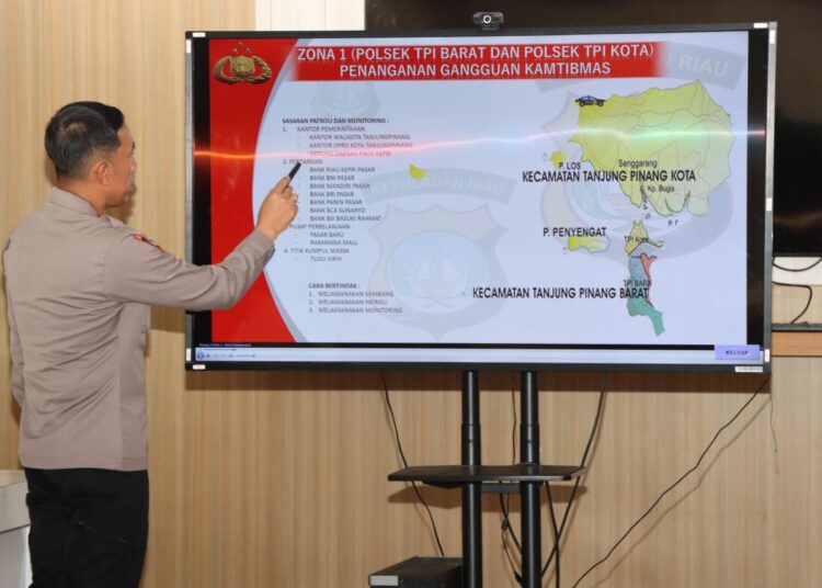 Jelang Hari Buruh, Polresta Tanjungpinang Gelar Gladi Posko dan TEG Pengamanan May Day 2026
