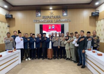 Perkuat Sinergitas Jaga Harkamtibmas, Polresta Tanjungpinang Gelar Pembentukan Sabuk Kamtibmas