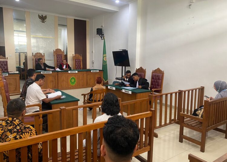 Polsek Tanjungpinang Barat Gelar Sidang Tipiring Penganiayaan Ringan