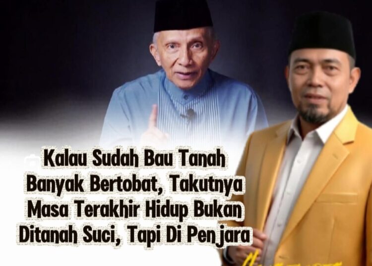 Pernyataan Amiin Rais Lagi Viral, Bahwa Presiden Prabowo dan Lekol Teddy Adalah Gey, Dibantah Keras Agus Flores