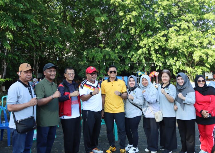 May Day 2026, Kapolresta Tanjungpinang Bersama Forkompinda Senam Bersama Ratusan Buruh