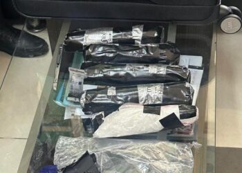 Gagalkan Peredaran Narkoba, Sat Resnarkoba Polresta Tanjungpinang Amankan 1,3 Kg Sabu di Bandara