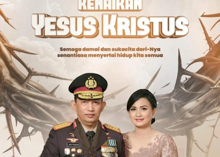 Kapolri Ucapkan Selamat Kenaikan Yesus Kristus, Ajak Rawat Persatuan dalam Keberagaman