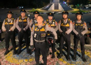Tekan Aksi Premanisme dan Geng Motor, Satsamapta Polres Karimun Intensifkan Patroli Malam