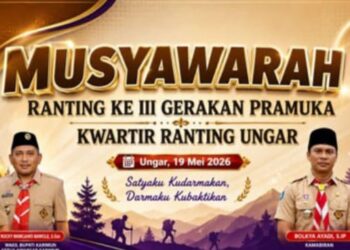 Kwarran Kecamatan Ungar Gelar Musyawarah Ranting III Tahun 2026