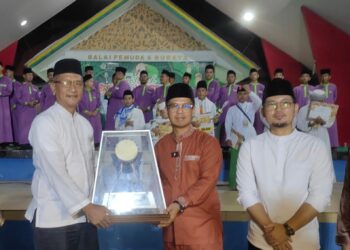 Desa Lubuk Pemenang Festival Beduk dan Takbir 1447.H Kecamatan Kundur Kabupaten Karimun