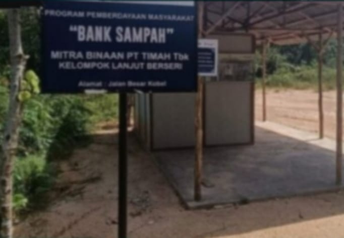 Luar Biasa, PT TIMAH Dorong Edukasi Pengelolaan Sampah Melalui Pembinaan Bank Sampah di Desa Sawang Laut Kecamatan Kundur Barat