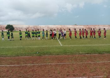Polsek Bukit Bestari Kawal Gala Siswa Indonesia 2026, Turnamen Sepak Bola Pelajar Berlangsung Aman dan Sportif