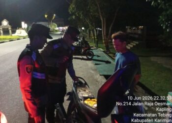 Patroli Dialogis Polsek Meral Jaga Kamtibmas Tetap Kondusif
