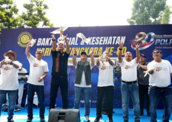 Sambut Hari Bhayangkara ke-80, Wakapolri dan Akpol ’90 Dhira Brata Gelar Bakti Sosial dan Kesehatan di Bogor