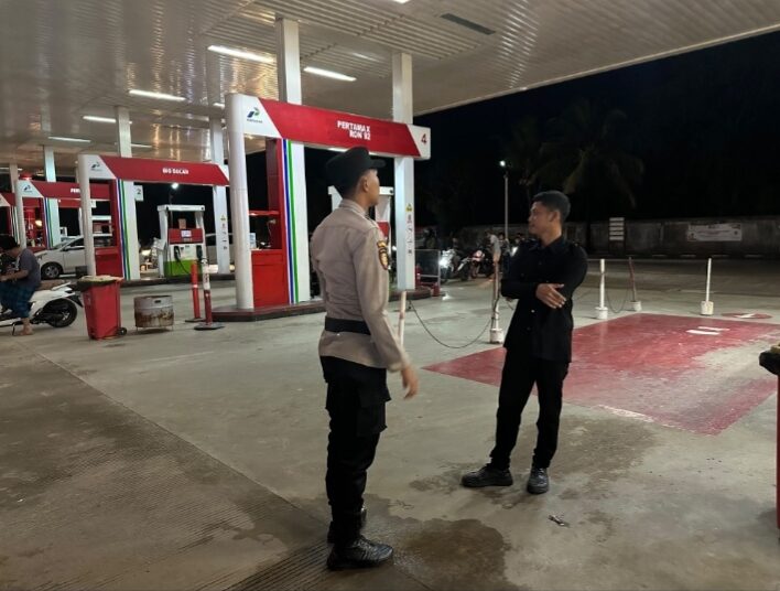 Cegah Gangguan Kamtibmas, Polsek Sungai Beduk Gelar Patroli KRYD di Kawasan Permukiman dan Objek Vital