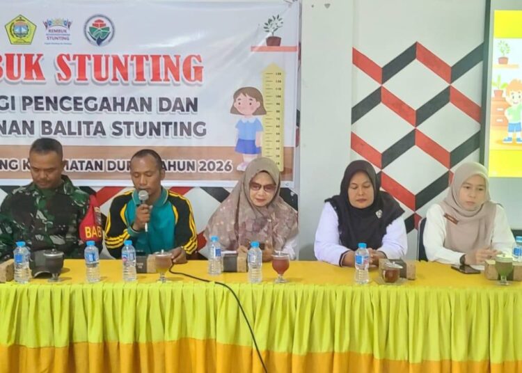 Pemerintah Desa Tanjung Kilang Melaksanakan Rembuk Stunting Tahun 2026