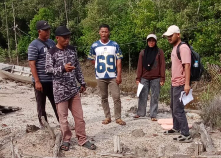 Tim Penyusun RKPDes Tanjung Kilang Laksanakan Survei Lapangan Untuk Penyusunan Desain, RAB dan Pengukuran Kegiatan Tahun 2027