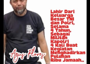 Raden Mas Agus Rugiarto SH (Agus Flores): Sosok Berdarah Pengabdian, Pengalaman Luas dan Prinsip yang Teguh