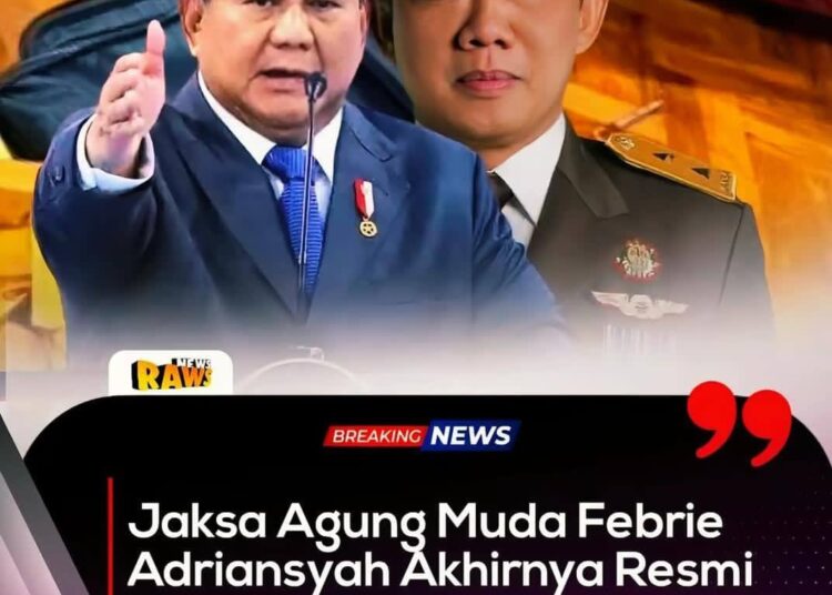 Prabowo Dikabarkan Teken Pengunduran Diri Febrie Adriansyah, Publik Desak Pengusutan Dugaan TPPU Batu Bara Tak Berhenti di Satu Nama