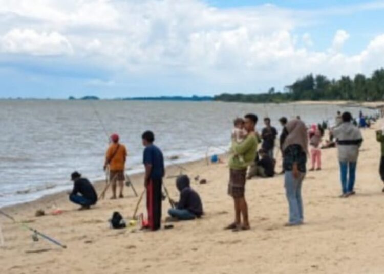 PT TIMAH Dukung Lomba Memancing di Kelurahan Sawang, Kecamatan Kundur Barat
