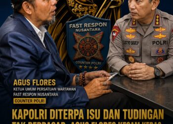 Kapolri Diterpa Isu dan Tudingan Tak Berdasar, Agus Flores: “Jangan Bangun Opini dengan Fitnah, Buktikan Melalui Jalur Hukum”