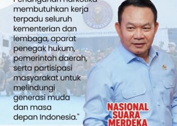 Melindungi generasi muda dari ancaman narkotika adalah tanggung jawab kita bersama.