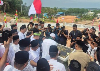 Polsek Belakang Padang Amankan Peresmian Pondok Pesantren Nur Iman yang Diresmikan Ketua MPR RI